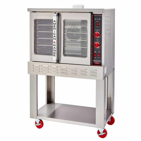 American Range MSD-1-NG Standard Depth Single Deck 2 Glass Door Convection Oven - Natural Gas