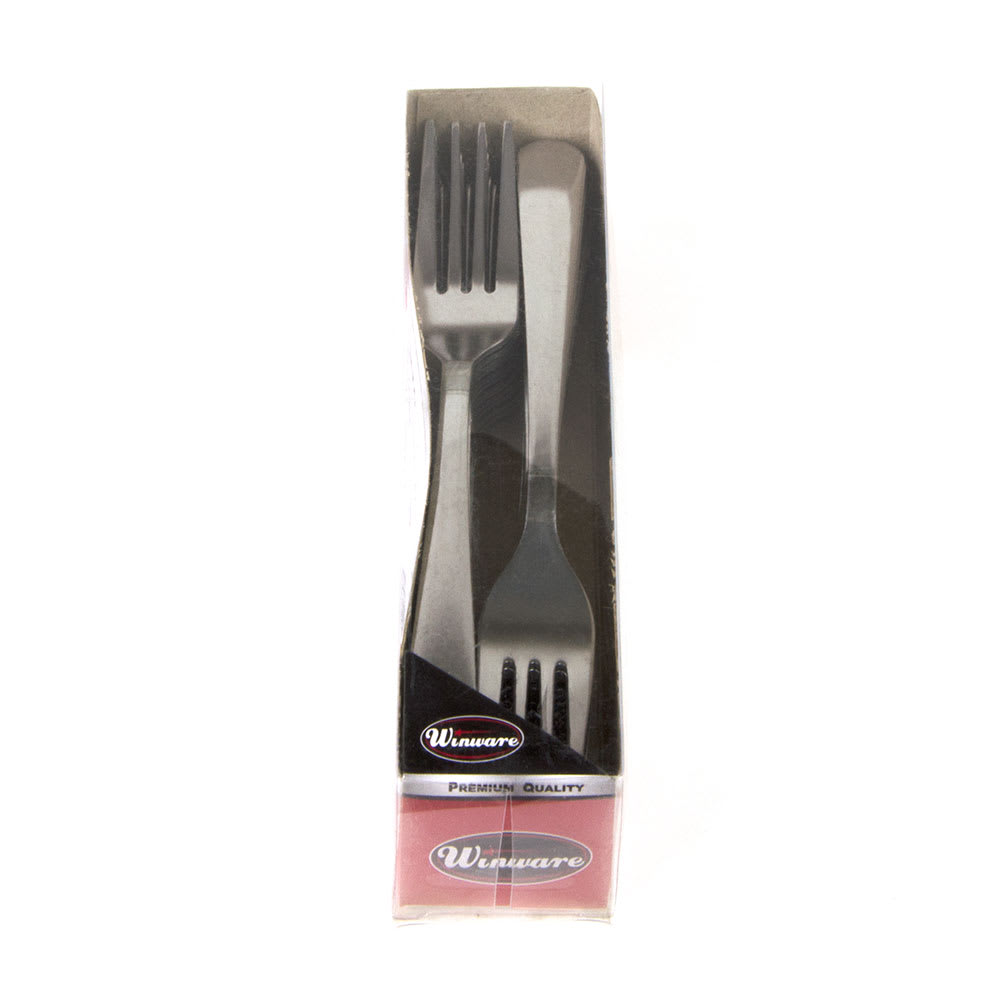 Winco 0082-05 7" Dinner Fork with 18/0 Stainless Grade, Windsor Pattern