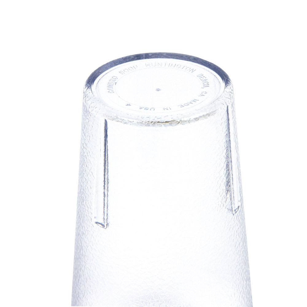 Cambro 500P2152 5 1/5 oz Clear Textured Plastic Tumbler
