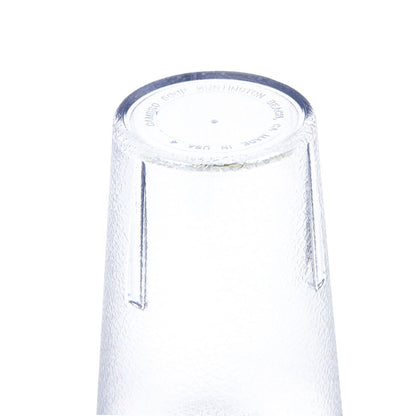 Cambro 500P2152 5 1/5 oz Clear Textured Plastic Tumbler