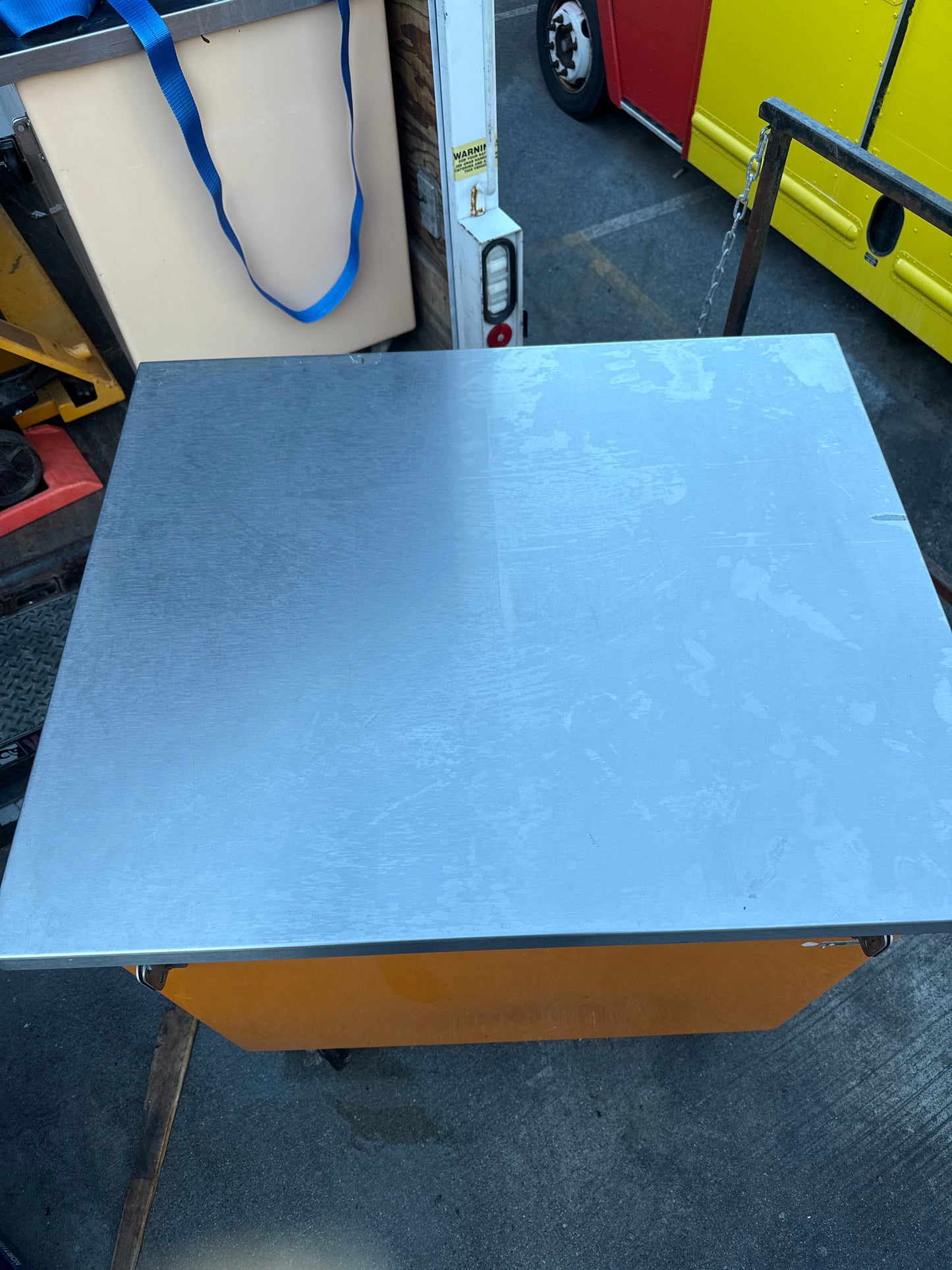 Delfield Rolling Table