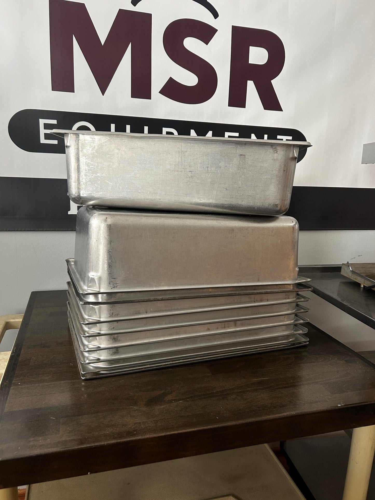 Full-size 6-inch-deep Super Pan V® stainless steel steam table pan