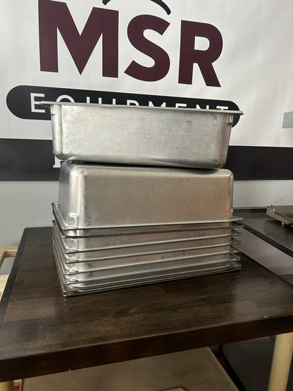 Full-size 6-inch-deep Super Pan V® stainless steel steam table pan