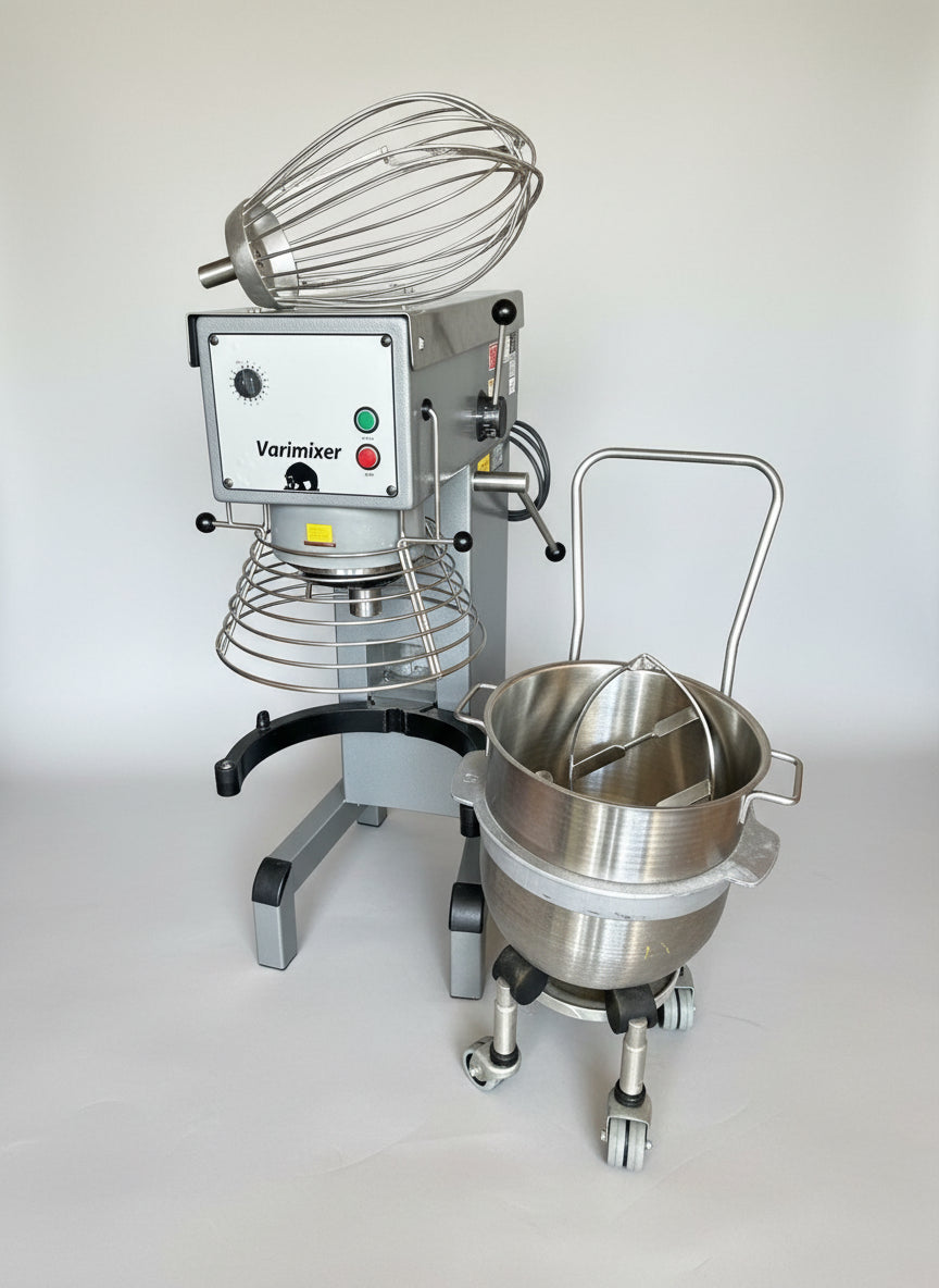 Varimixer W40A (V40) Variable Speed Floor Mixer 40-Qt. Capacity Bowl
