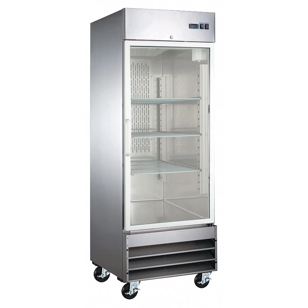 C19F 29” Single Solid Door Narrow Depth Reach-In Freezer