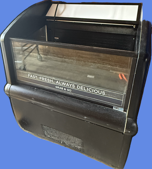 Mtlcool Oasis-36 3' Grab & Go Cooler Refrigerated Display Merchandiser