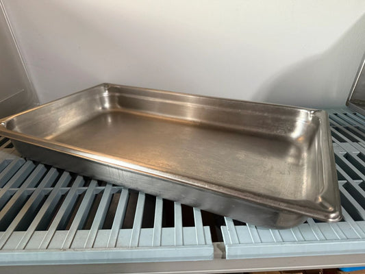 Vollrath Super Pan Full-Size Stainless Steel Hotel Pan 2.5in Deep