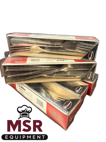 Winco 0082-05 7" Dinner Fork with 18/0 Stainless Grade, Windsor Pattern