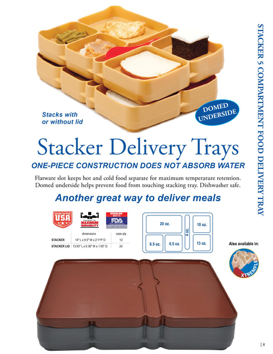 Stacker Delivery Trays
