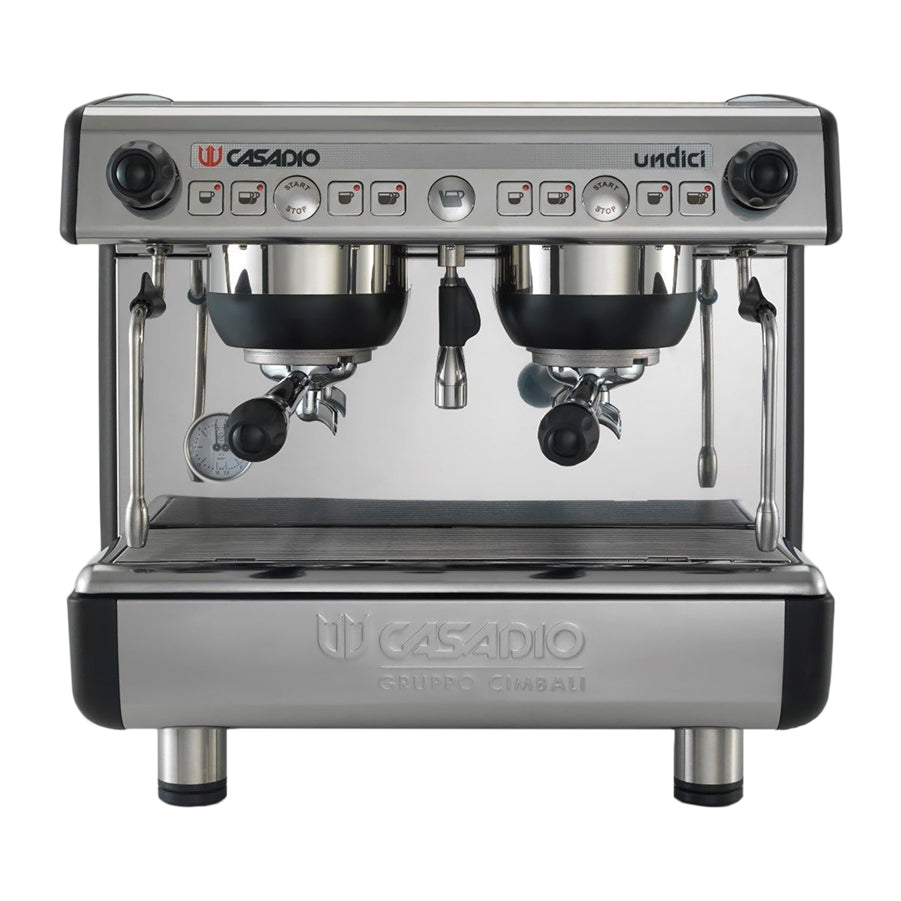 Casadio Undici 2 Group Compact Commercial Espresso Machine Volumetric & Powerful