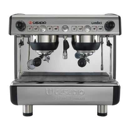 Casadio Undici 2 Group Compact Commercial Espresso Machine Volumetric & Powerful