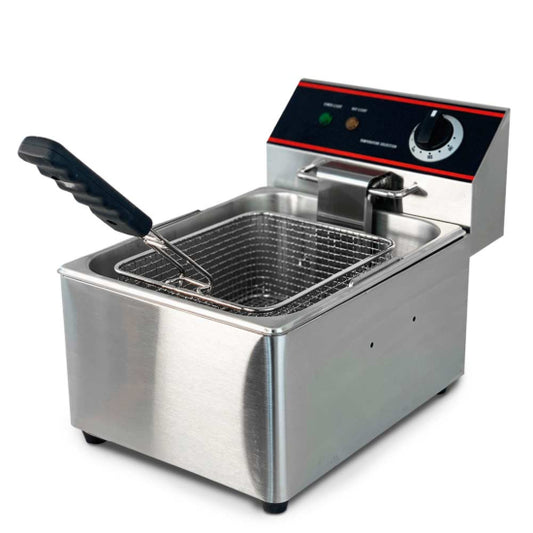 Cookline DF15-1-120 10" 15 lb. Countertop Electric Deep Fryer, 120v