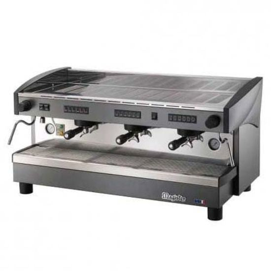 Magister ES100 STILO 220V Third Group Automatic Espresso Machine with Steam Wand - 5400W