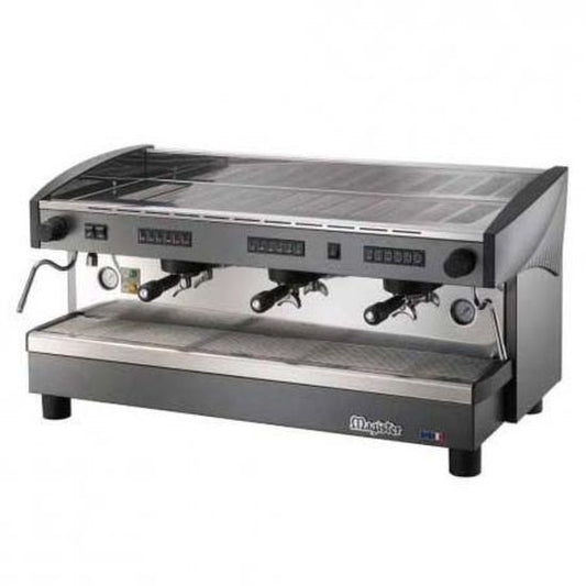 Magister ES100 STILO 220V Third Group Automatic Espresso Machine with Steam Wand - 5400W
