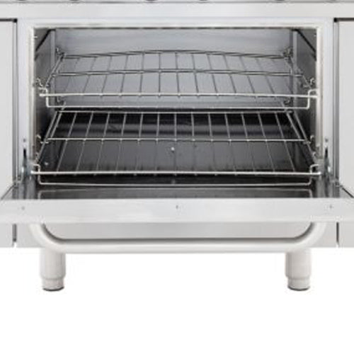 Cookline 24-inch Liquid Propane 4-Burner Commercial Range Oven with 151,000 BTU