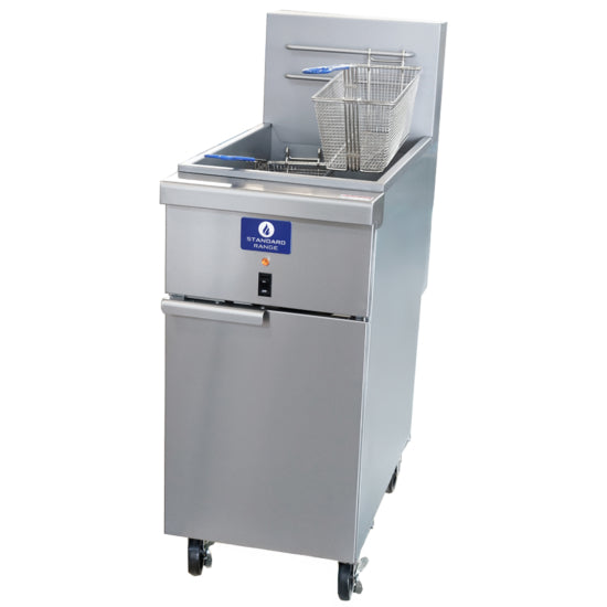 Standard Range SR-EF50-208 50lb. Electric Floor Fryer - 208V, 3 Phase