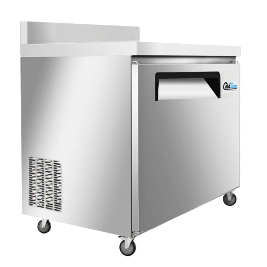 Coldline UC-27FT-BS 27" Undercounter Worktop Freezer with Backsplash